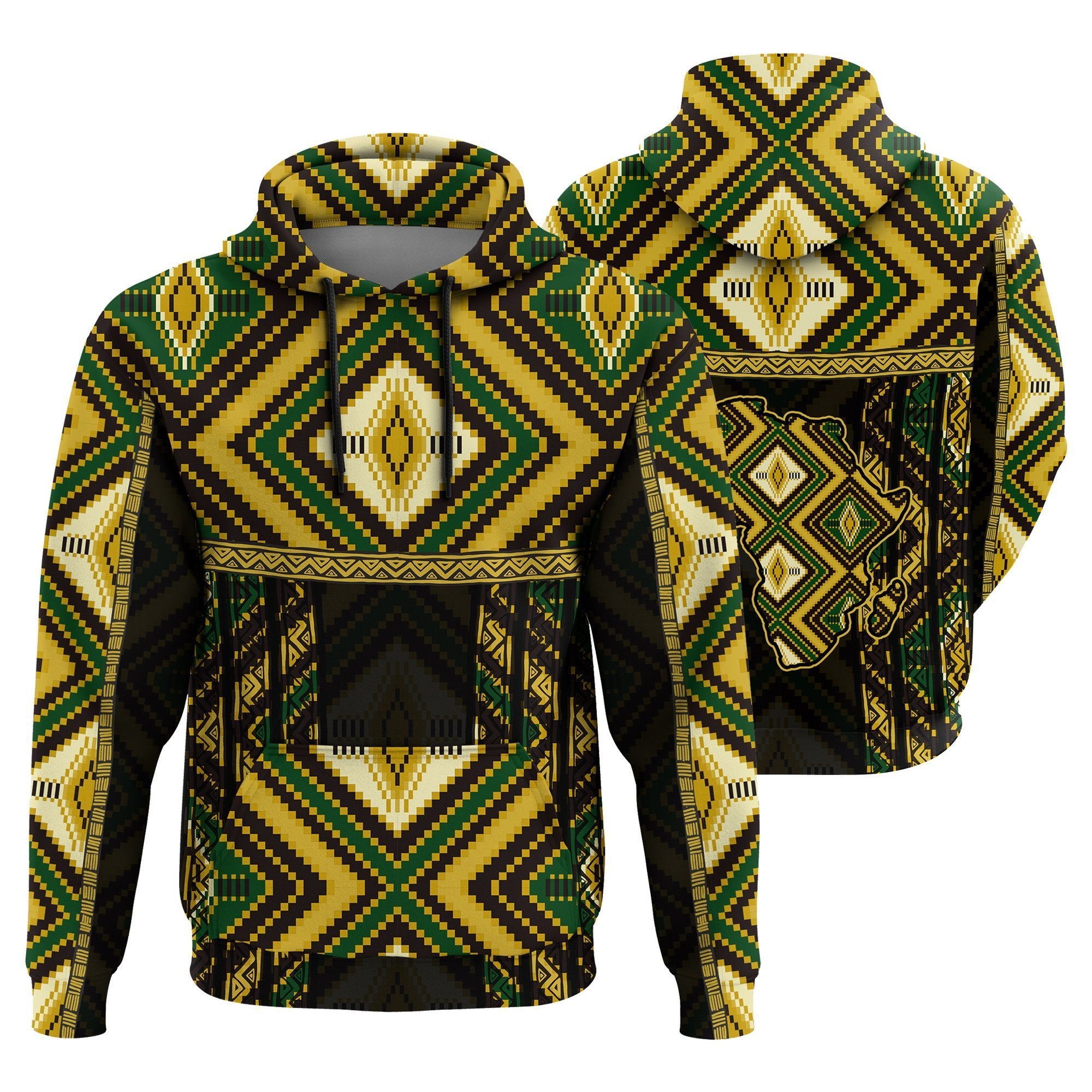 Greek Life Hoodie – Noble Akokobaatan Kente Pullover