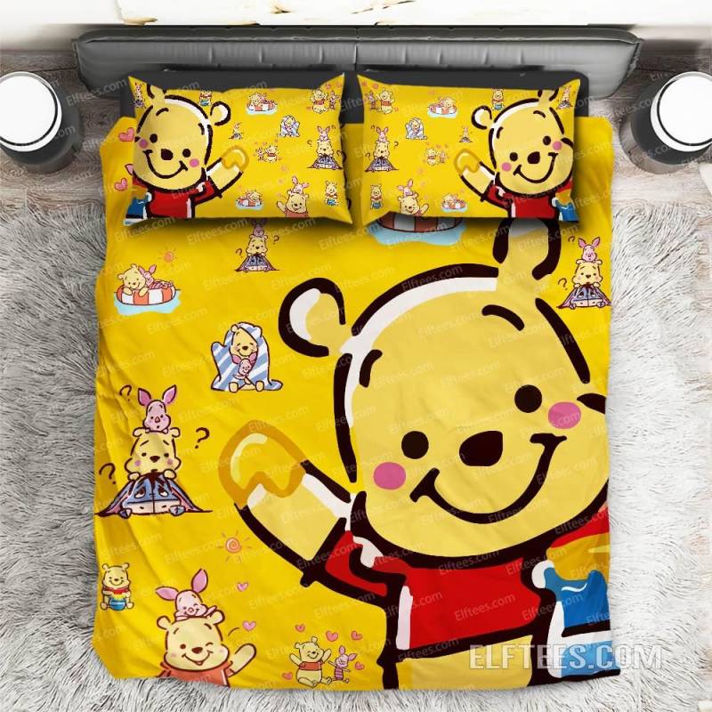 Winnie-the-Pooh Duvet Cover – Adorable Pooh Bed Set – POOH251