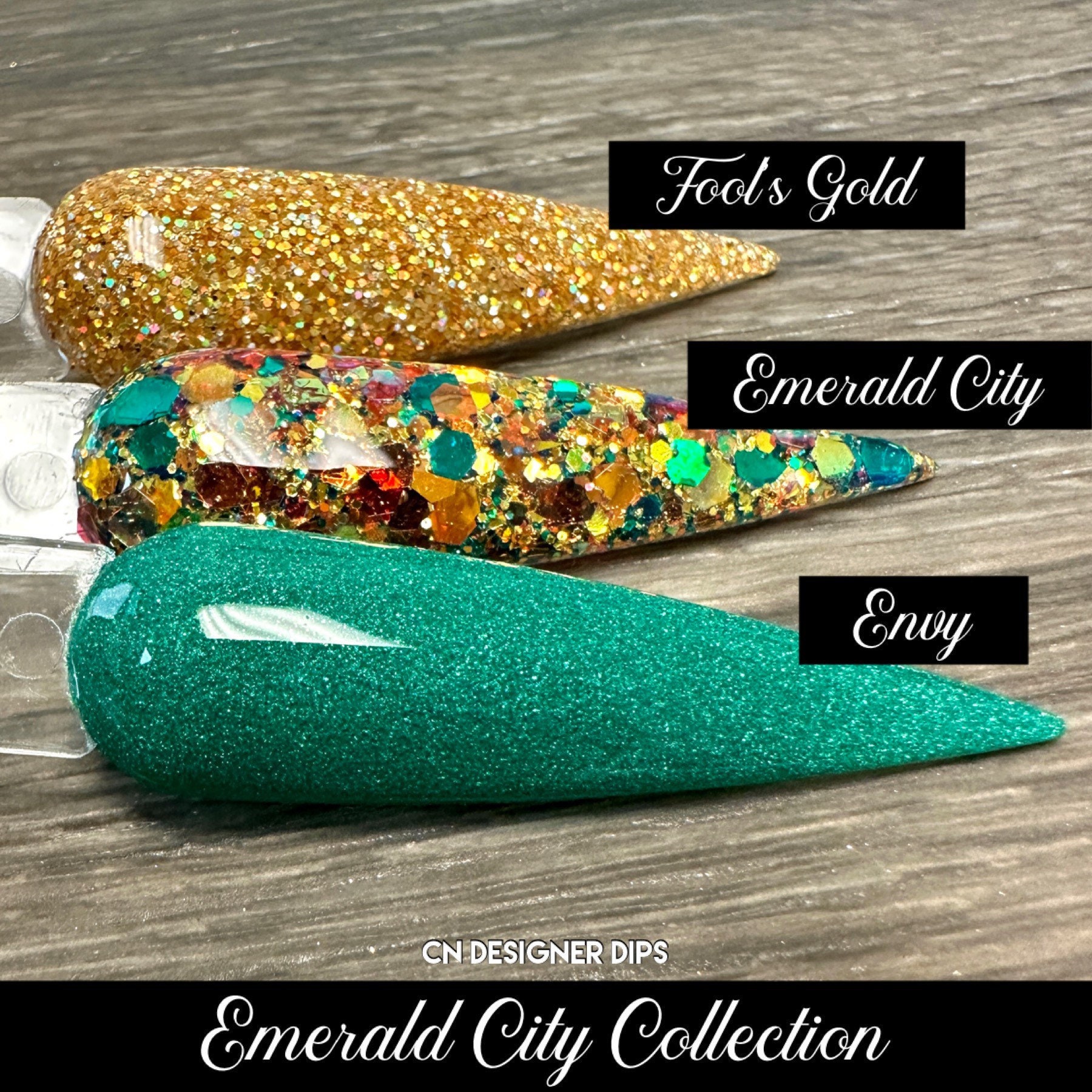 Emerald City Collection- dip powder, dip powder for nails, dip, dip nail powder, nail dip powder, dip powder nails, acrylic, nail, nails