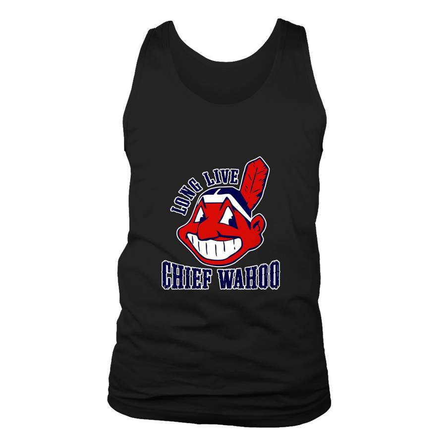 CHIEF WAHOO CLEVELAND INDIANS Men’s Tank Top