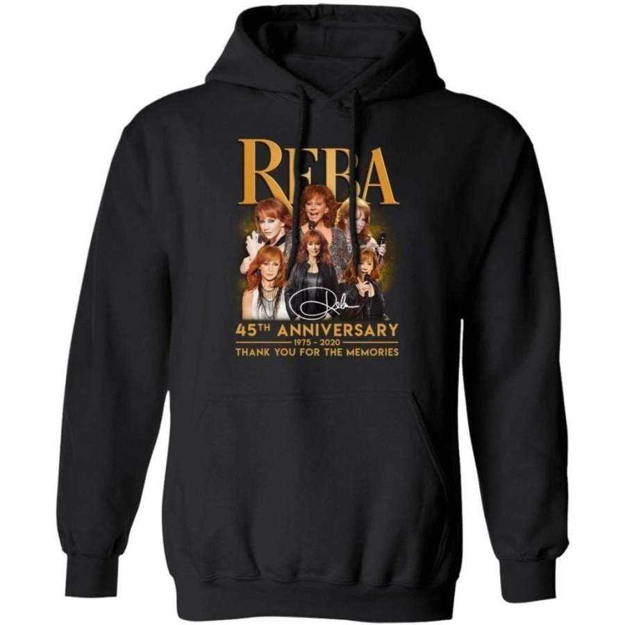 Reba 45th Anniversary Hoodie Gift For Country Music Fans VA09