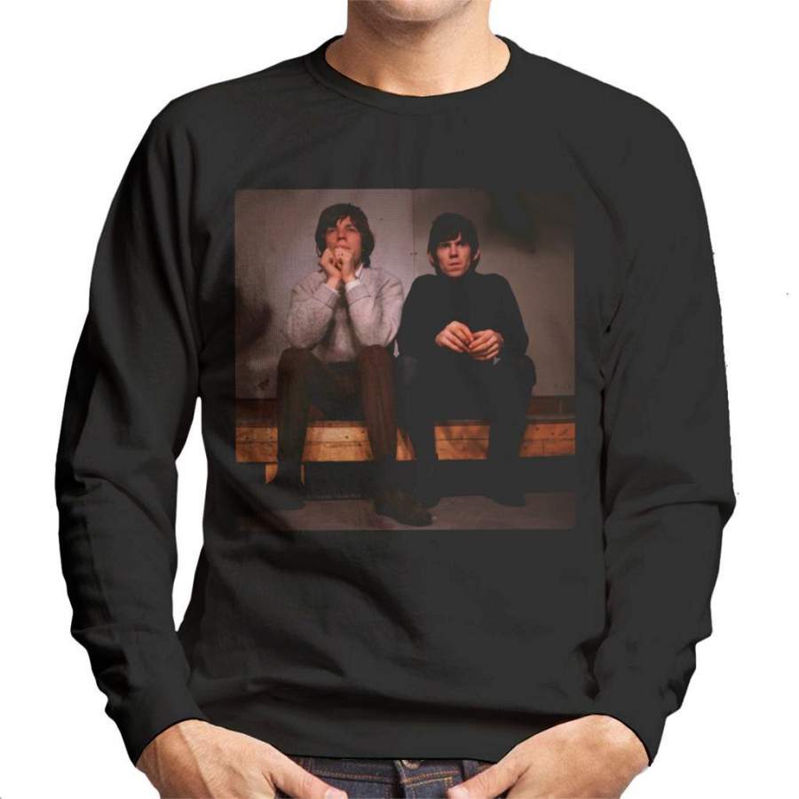 TV Times Mick And Keith Rolling Stones Men’s Sweatshirt