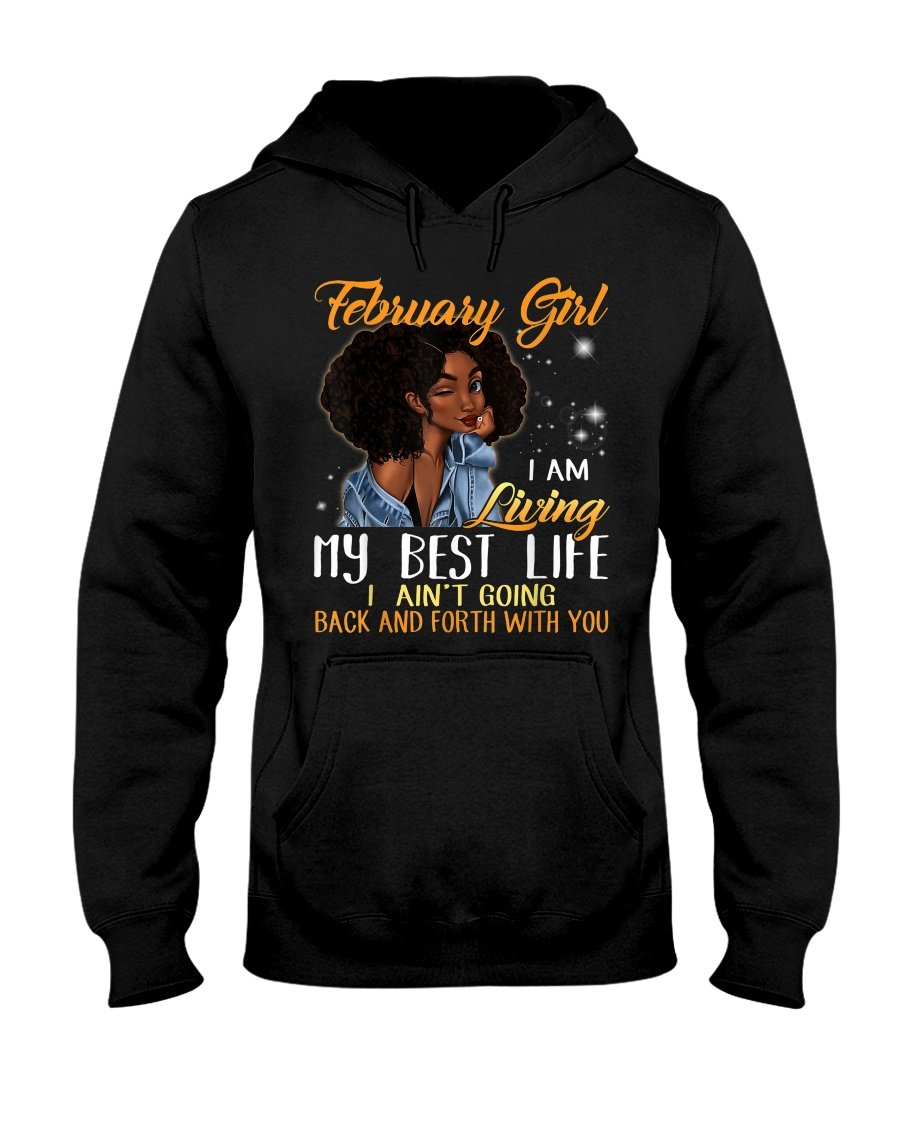 Black American Gift Black Queen Custom Month Choose Your Birthday February Its My Birthday Month Black Queen Black Girl Hoodie Tshirt Us Unisex Size Hg