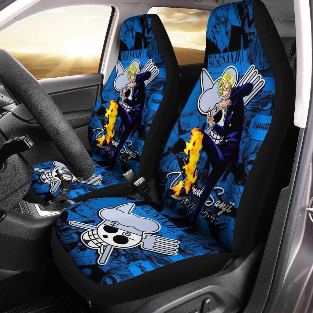 Vinsmoke Sanji Car Seat Covers Custom One Piece Anime