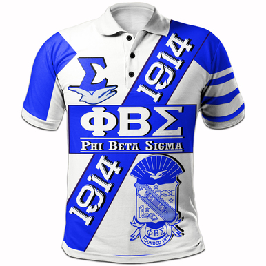 Phi Beta Sigma Polo Shirt – Fraternity Blood In My Dna Polo Shirt