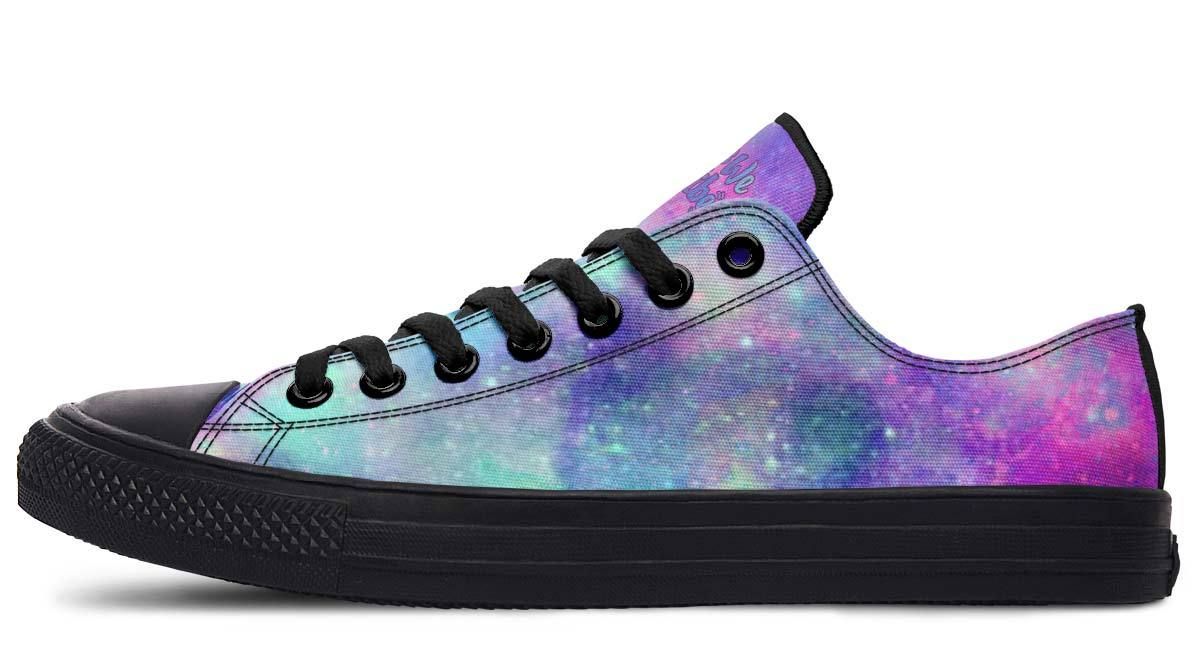 Celestial Candy Low Top Canvas Custom Shoes