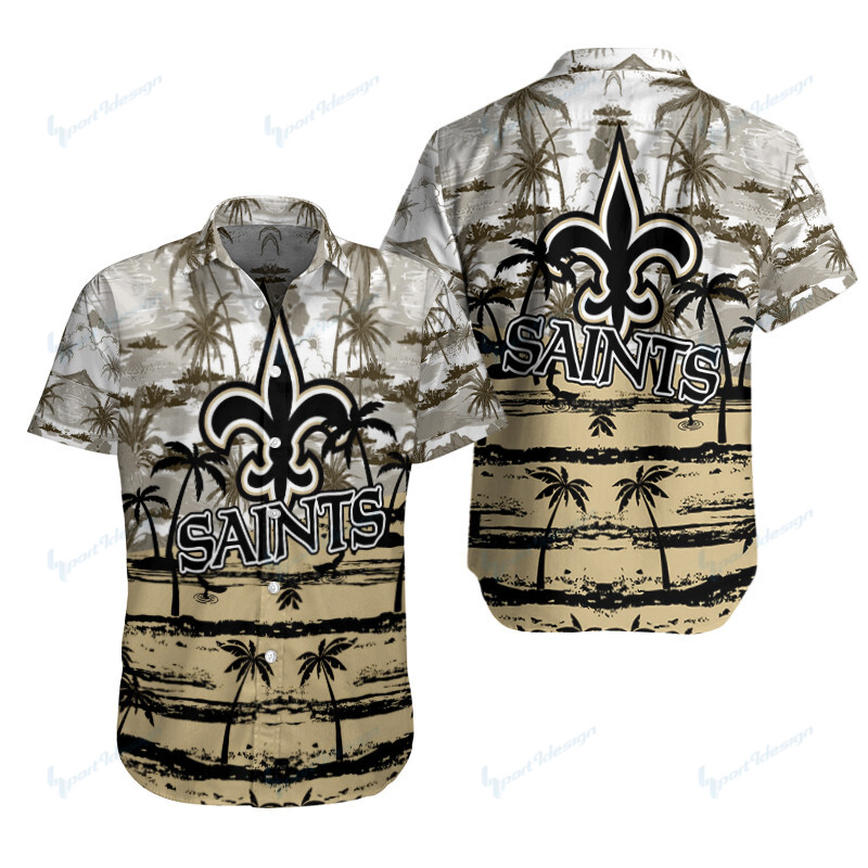 New Orleans Saints Button Shirt Bg704