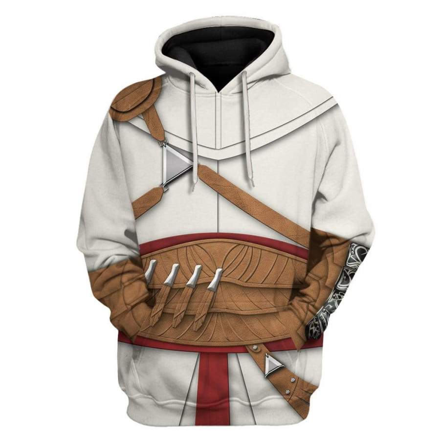 Cosplay Altaïr Ibn-LaʼAhad Assassin’s Creed Custom Tshirt Hoodies Apparel