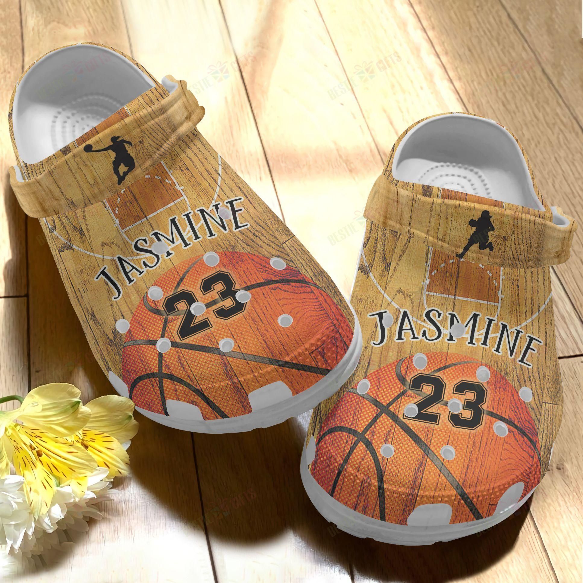 Basketball Crocss Classic Clog Personalized Make It Rain Shoes