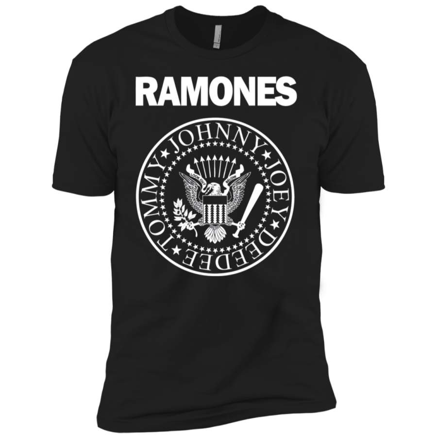 Ramone Tommy Johnny Joey Deedee logo Premium T-Shirt