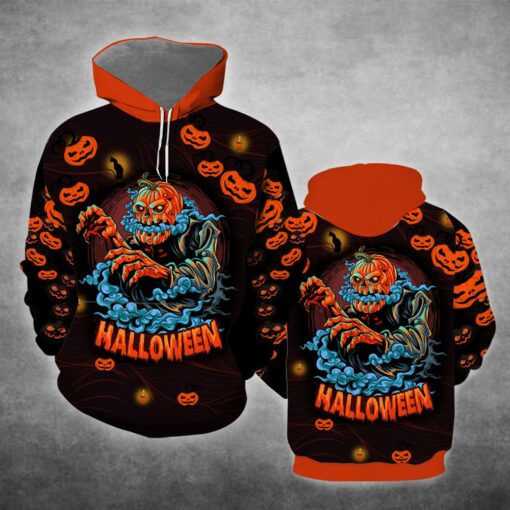 Amazing Pumpkin Halloween 3D All Over Printed Shirts For Men And Women, Gift For Halloween Day, Happy Halloween