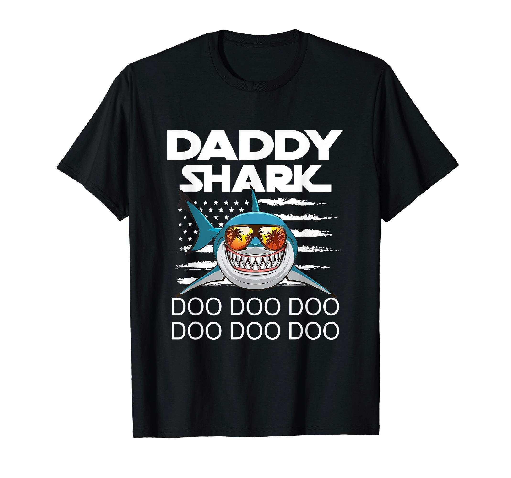 Daddy Shark Doo Doo Doo Doo Doo Doo T-Shirt Gift