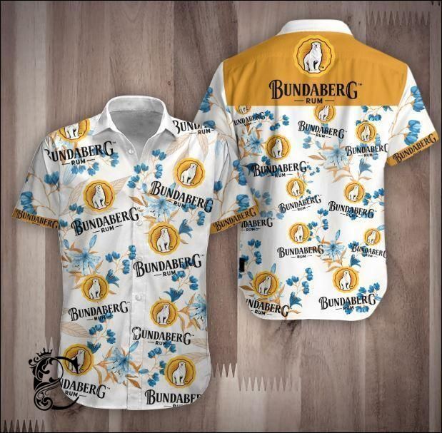 Beach Shirt Rum Bundaberg Hawaiian Shirt- Chillicothemall