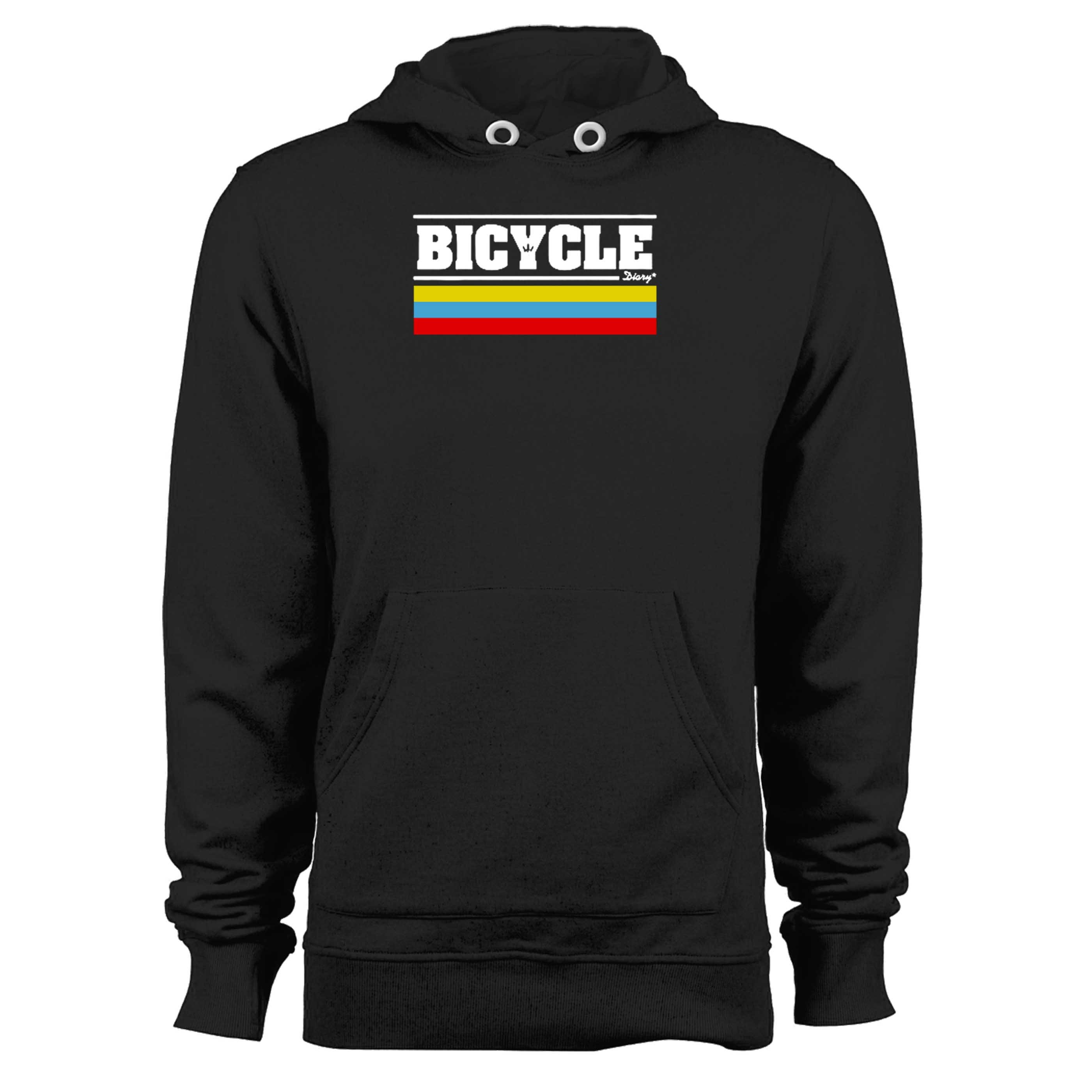 Bicycle Diary Vintage Style Cycling Unisex Hoodie