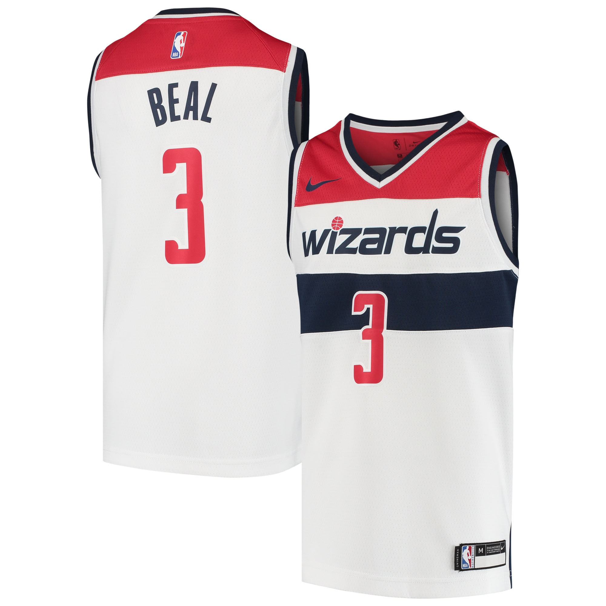 Bradley Beal Washington Wizards Swingman Jersey – Statement Edition – White NBA