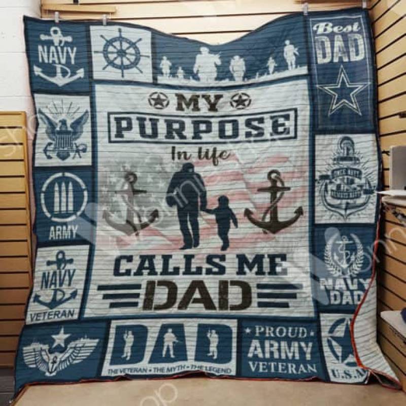 Navy Dad Blanket JN0704 81O35