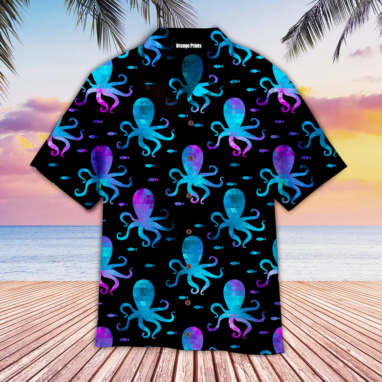 Colorful Octopus Undersea Hawaii Lover Hawaii Shirt For Men Women Ha27909