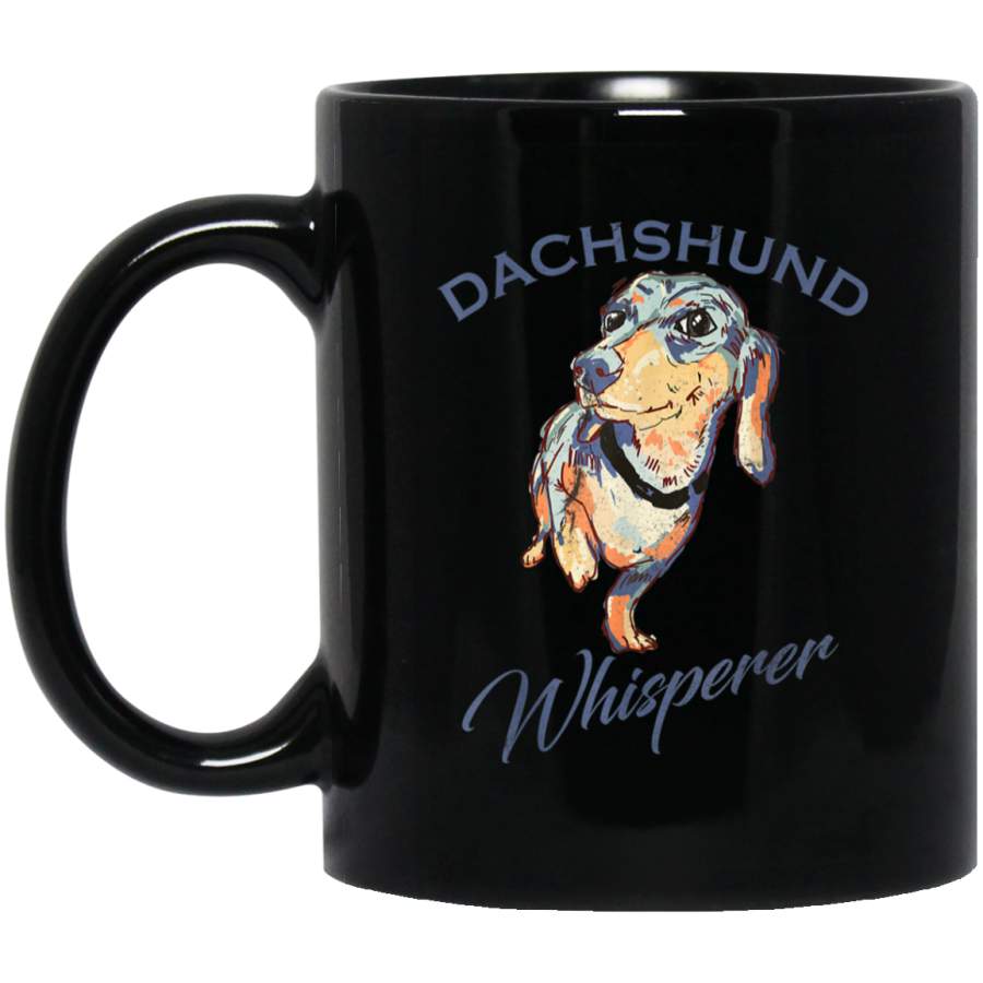 Vintage Dachshund Whisperer Gift Love Wiener Dog Funny Mug