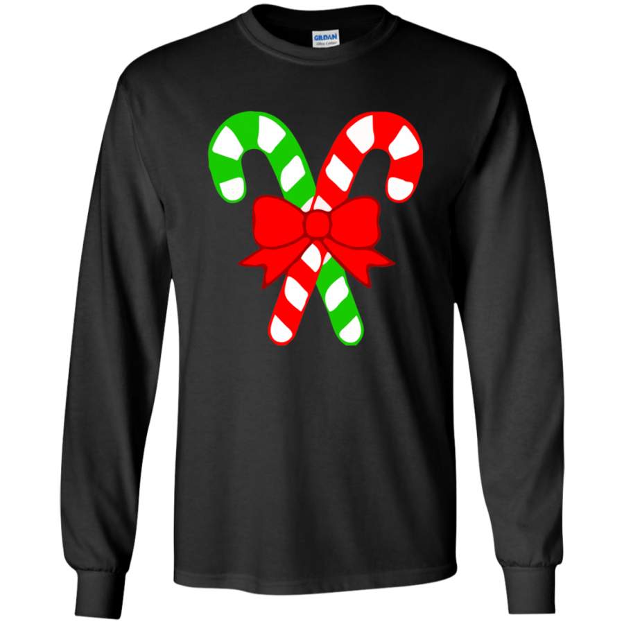 Candy Canes Christmas – Holiday Christmas Gift LS/Hoodie/Sweatshirt.