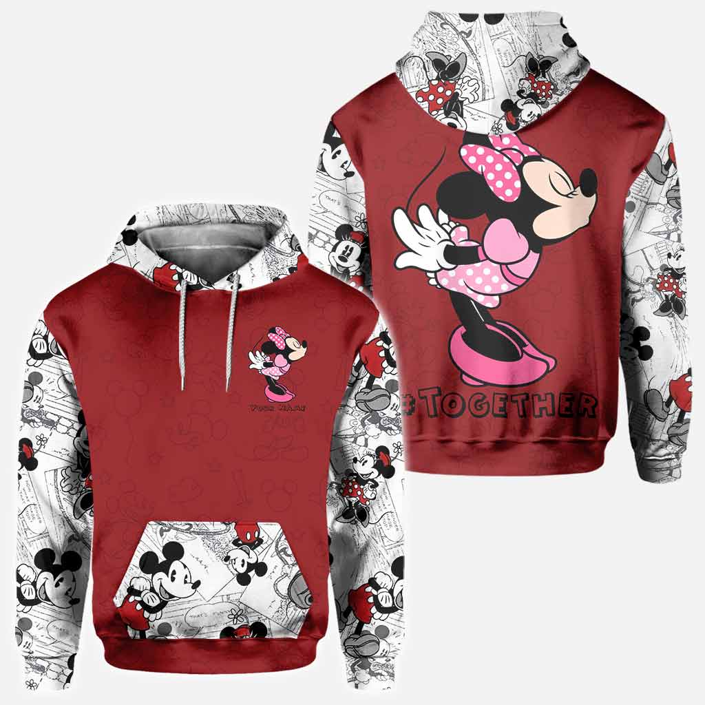 Spoiled Vs. Broke Magical Couple – Personalized Mouse Hoodies