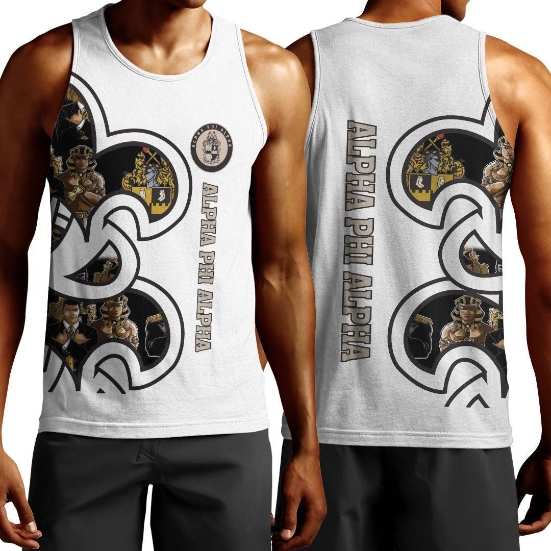 Wonderprint Tank Top  Alpha Phi Alpha Swag Tank Top