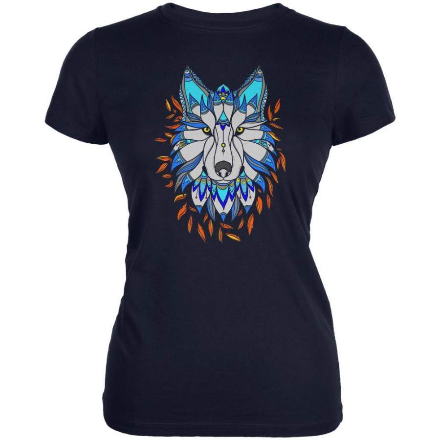 Totem Wolf is my Spirit Animal Juniors Soft T Shirt