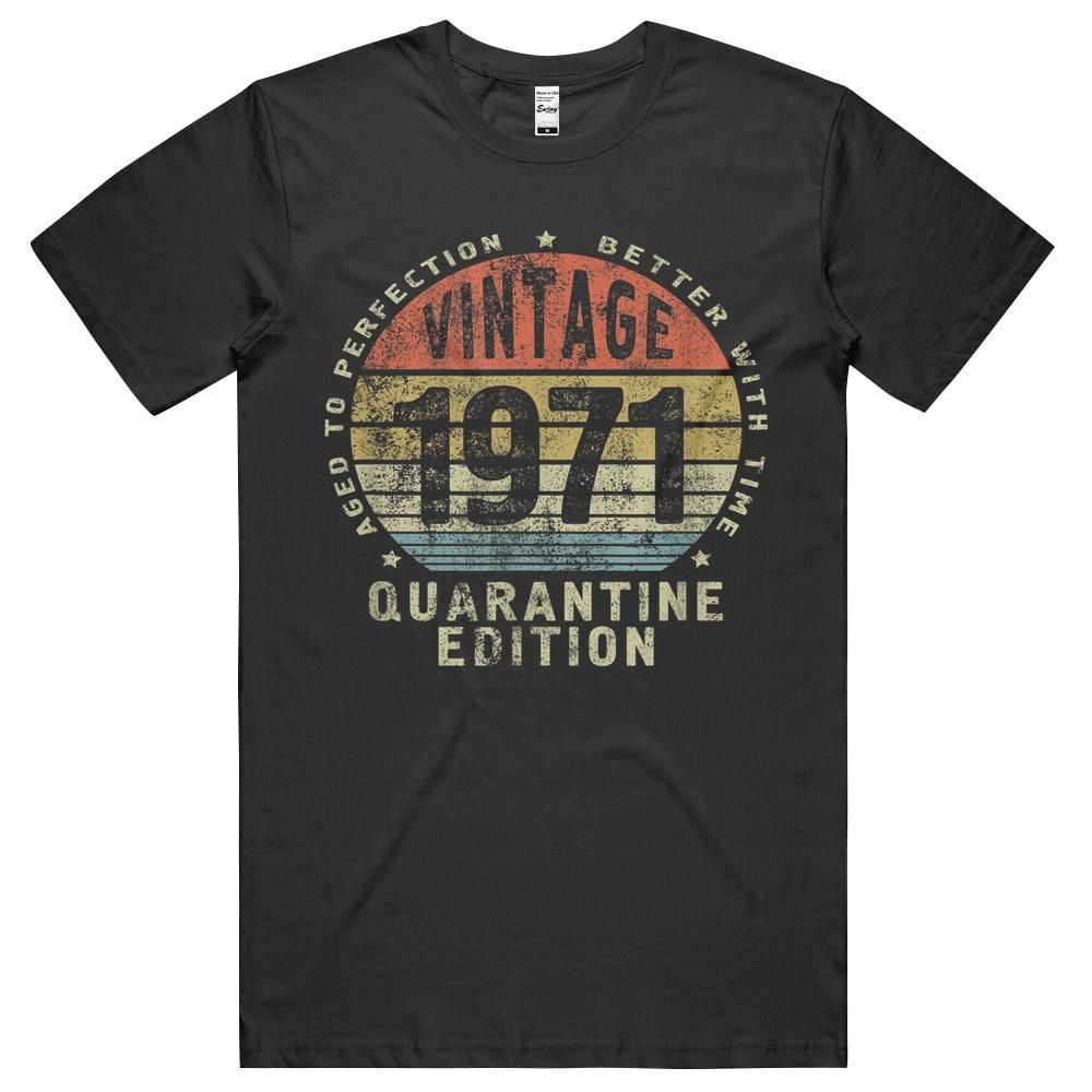 50th Birthday Gift Ideas For Women Or Men Vintage 1971 Unisex Shirt