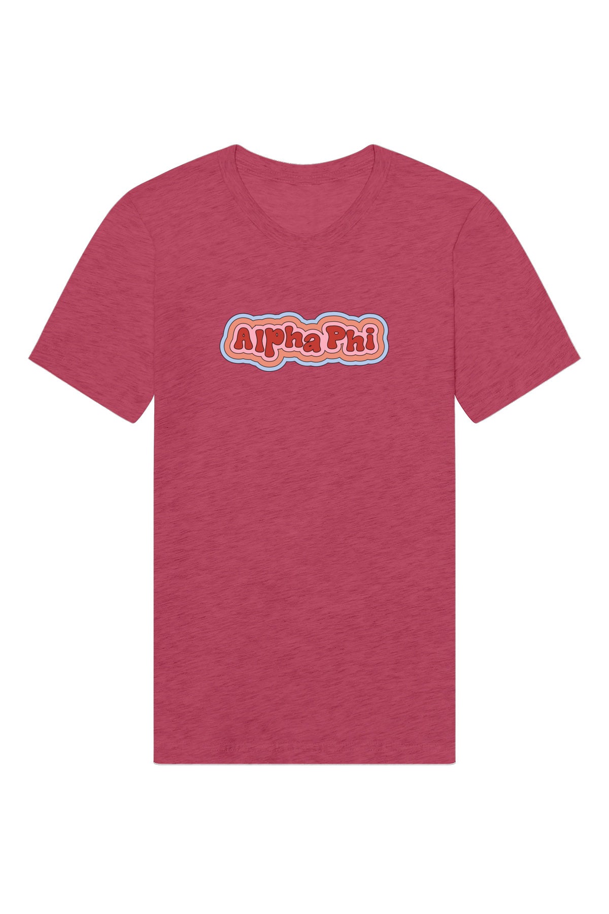 Alpha Phi Bubblegum Tee