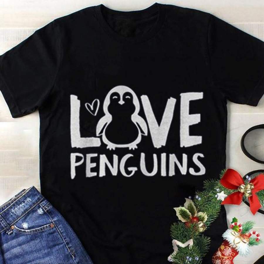 Cute Love Penguins Shirt T-Shirt