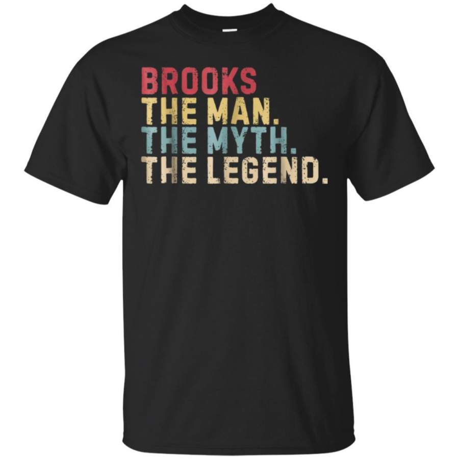 BROOKS The Man The Myth Legend T-Shirt Vintage Tee