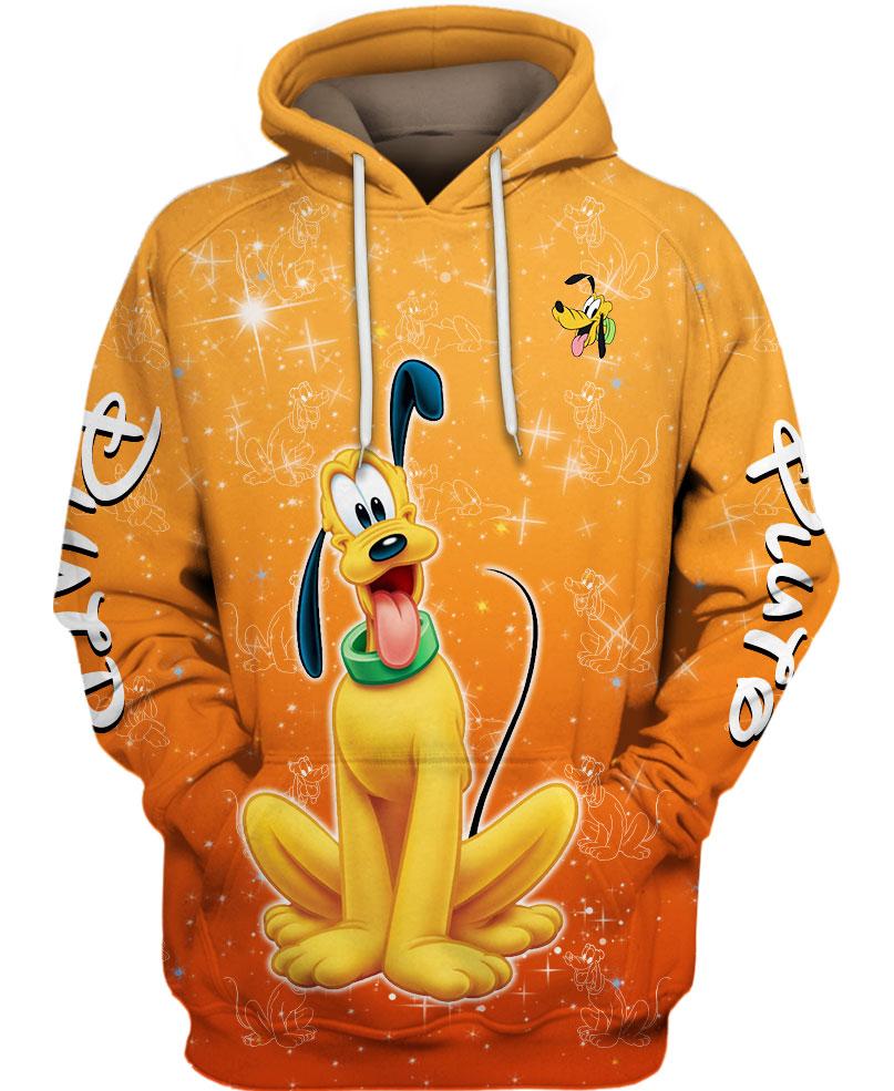 Lovely Pluto Hoodie, Dney Pluto Hoodie, Pluto Hoodie, Pluto Hoodie Men, Pluto Hoodie For Women, Dsney Vacation Hoodie, Dog Hoodie, Unisex Hoodie Cartoon