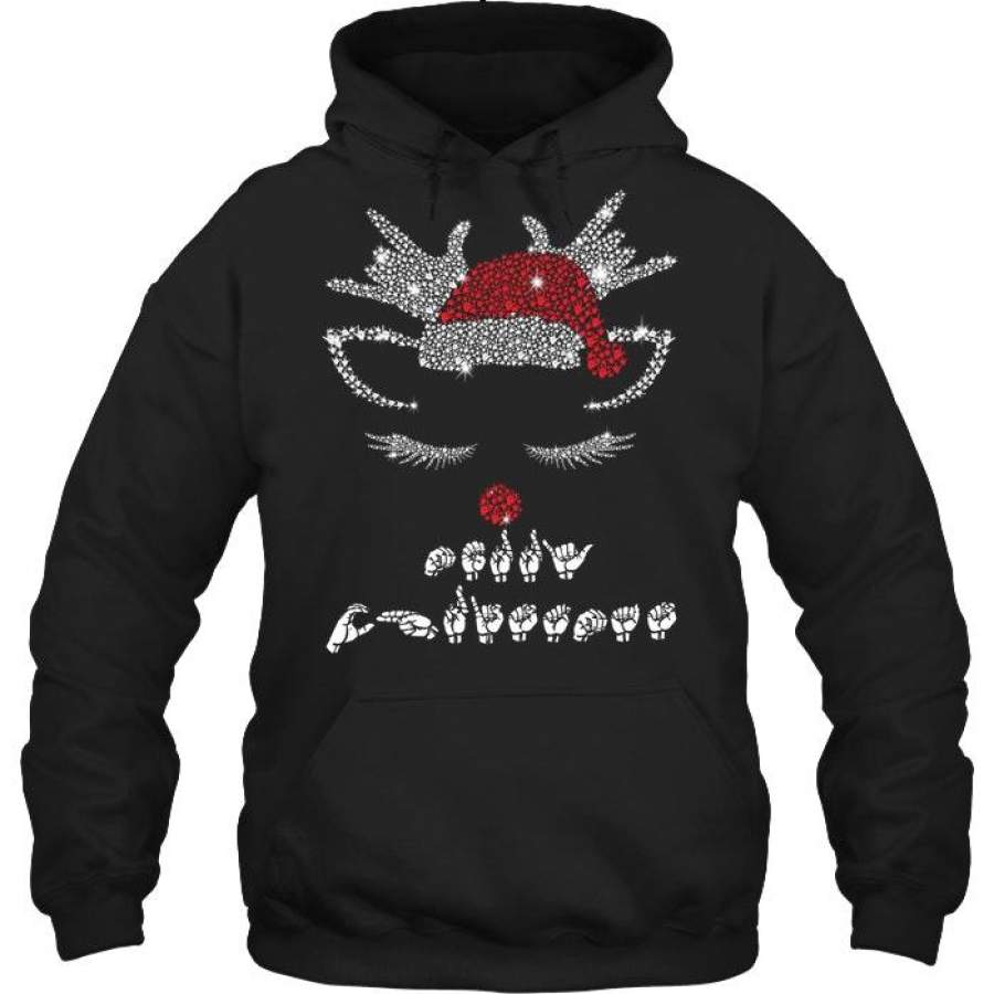 Merry Christmas Hands Gestures Hoodie