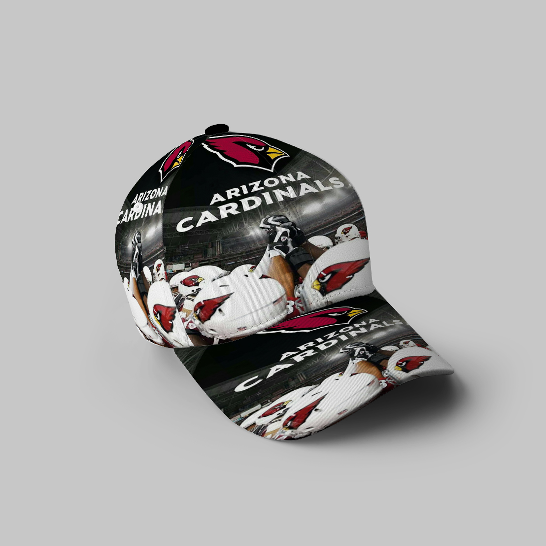 Arizona Cardinals All Players1 3D Printing Baseball Cap Classic Hat