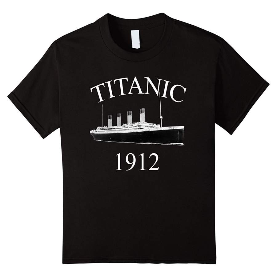 Men’s Titanic Sailing Ship Vintage Cruise Vessel 1912 T-shirt