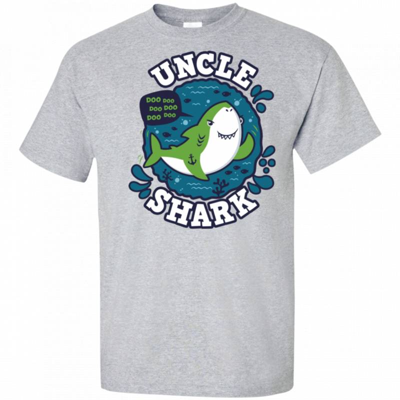 Shark Family trazo – Uncle Tall T-Shirt