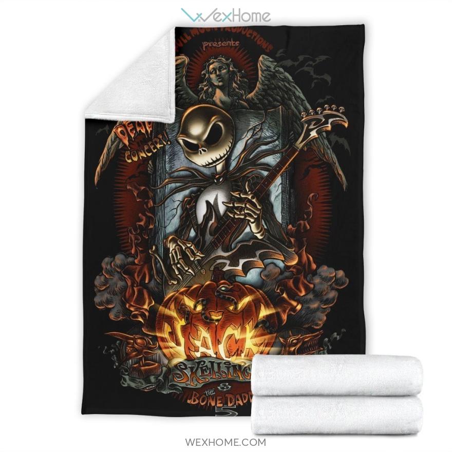 Hell Jack Skellington The Nightmare Before Christmas Premium Blanket