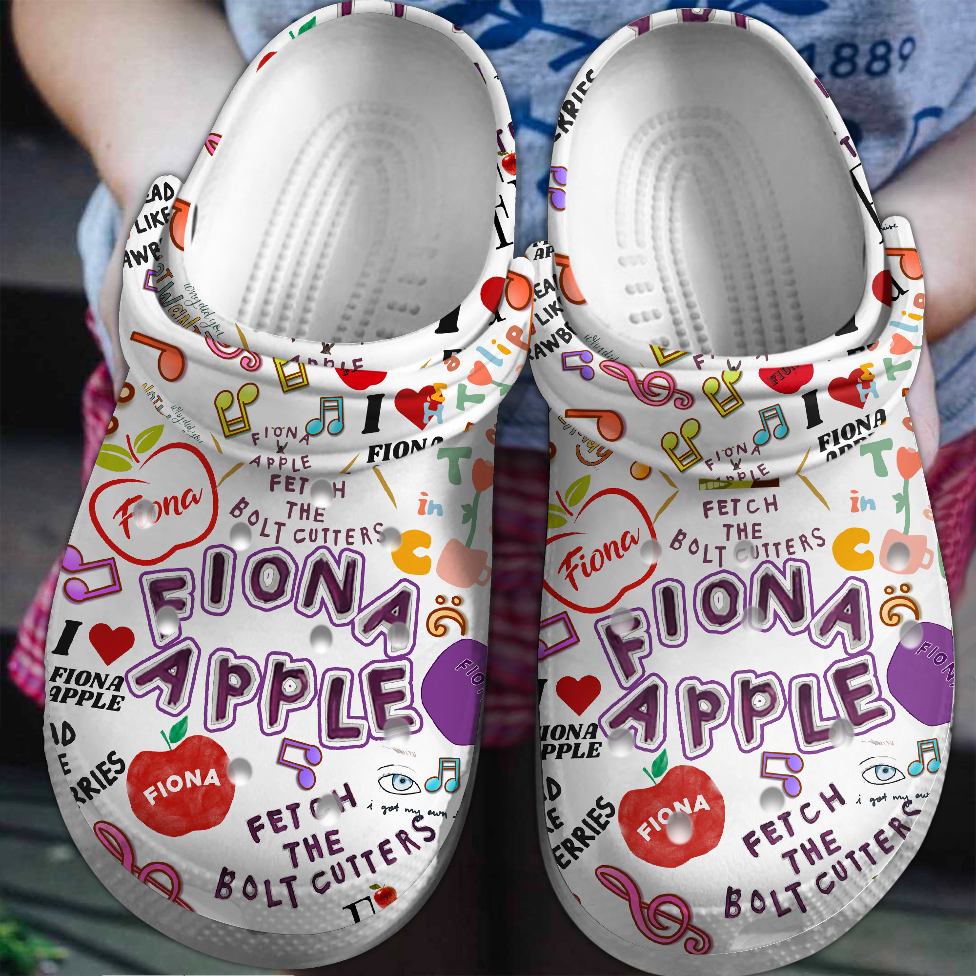 Fiona Apple Music Crocs Crocband Clogs Shoes Comfortable For Men Women and Kids