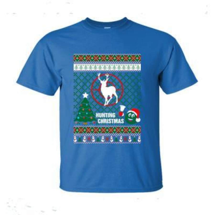 AGR Hunting Christmas Ugly Sweater Xmas – Ultra-Cotton T-Shirt