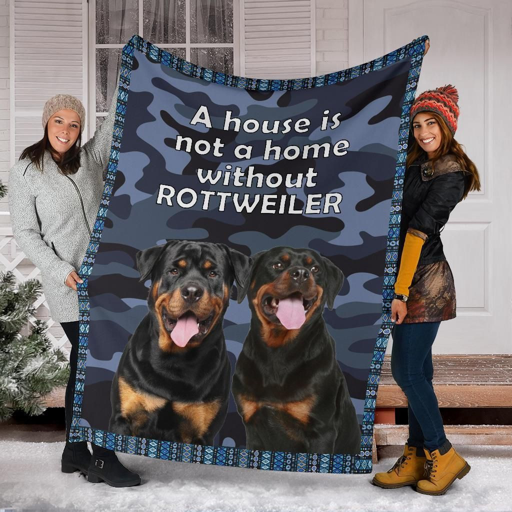 Rottweiler Blanket, Christmas Gift, Dog Lover Blanket