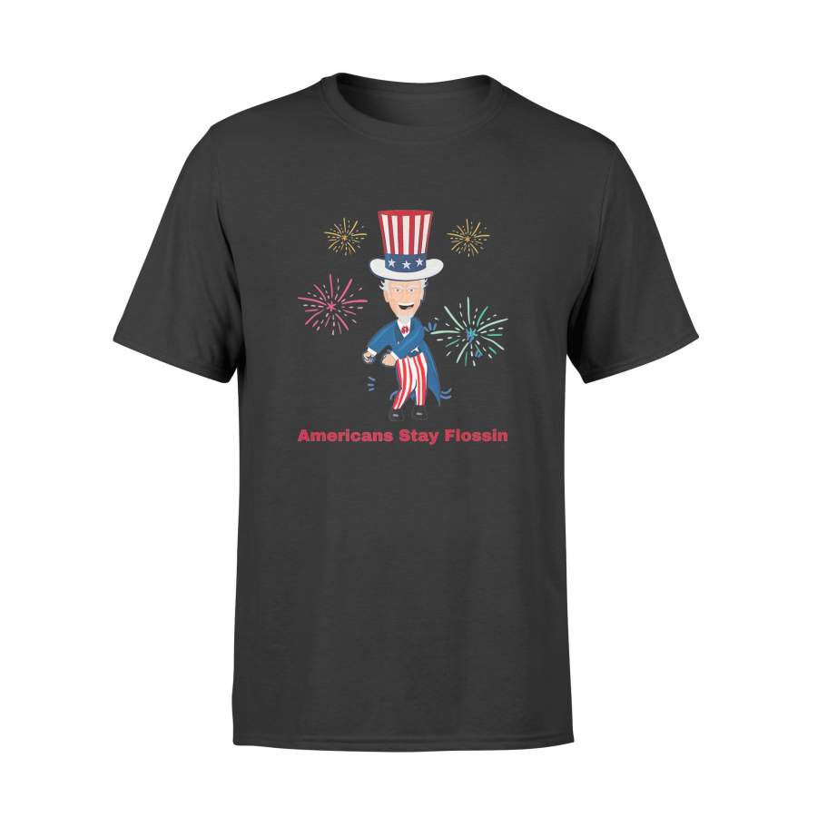 4th of July Uncle Sam T-Shirt Men Women Kids – Standard T-shirt