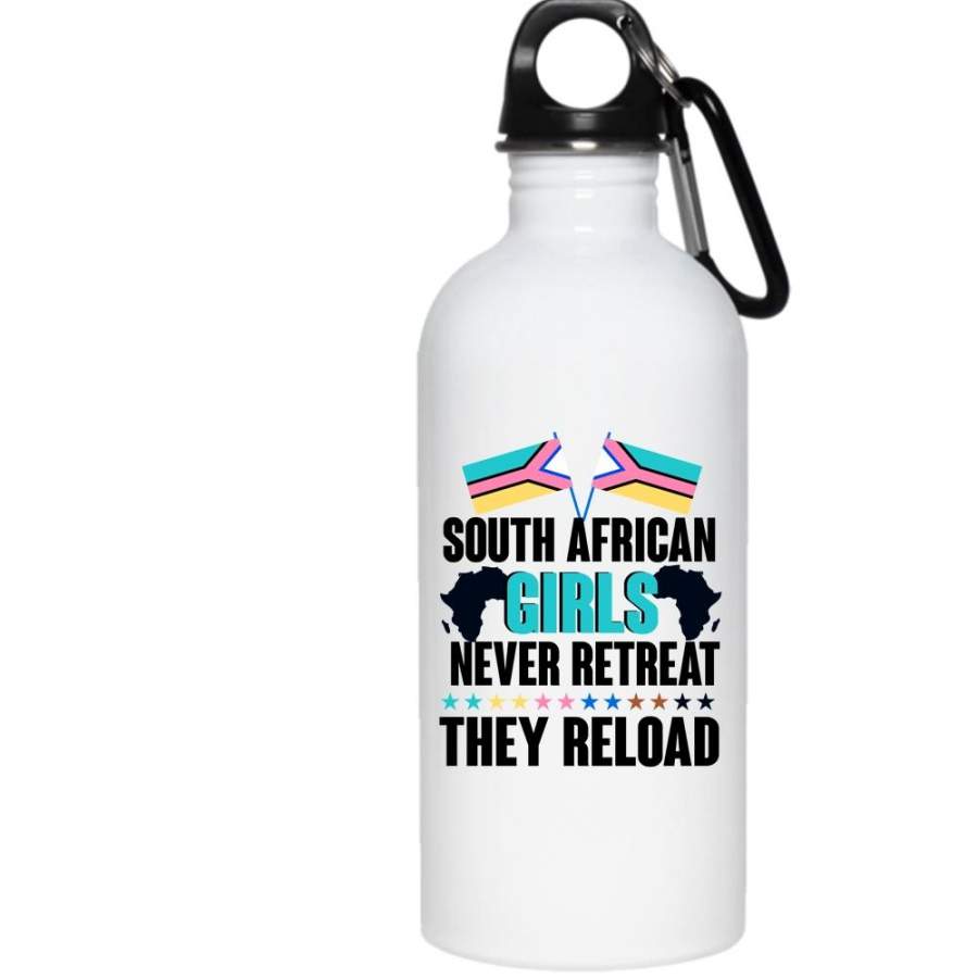 South African Girls 20 oz Stainless Steel Bottle,Cute Gift For My Girlfriend Outdoor Sports Water Bottle