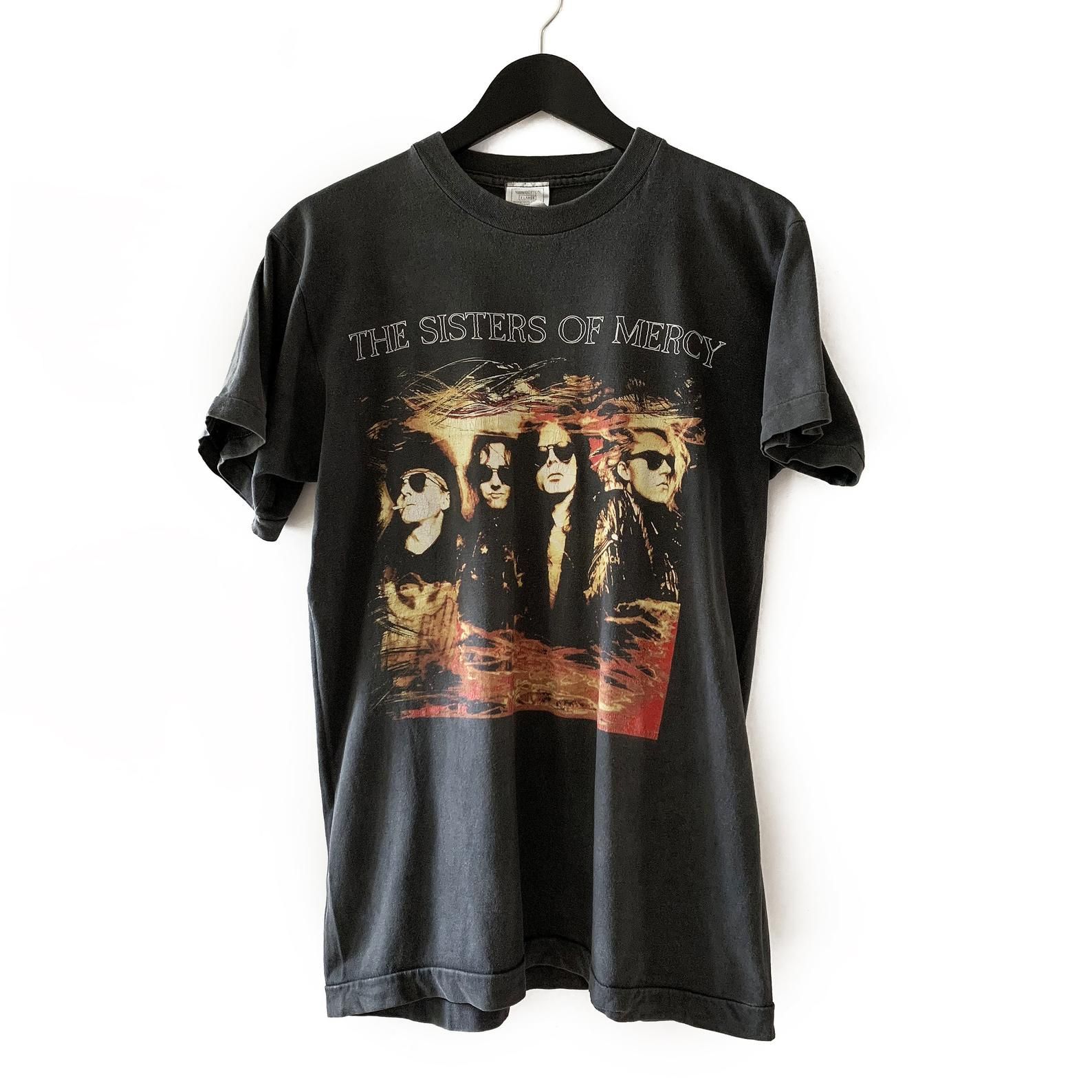 Vintage The Sisters Of Mercy 1991 North American Tour T Shirt Rare –