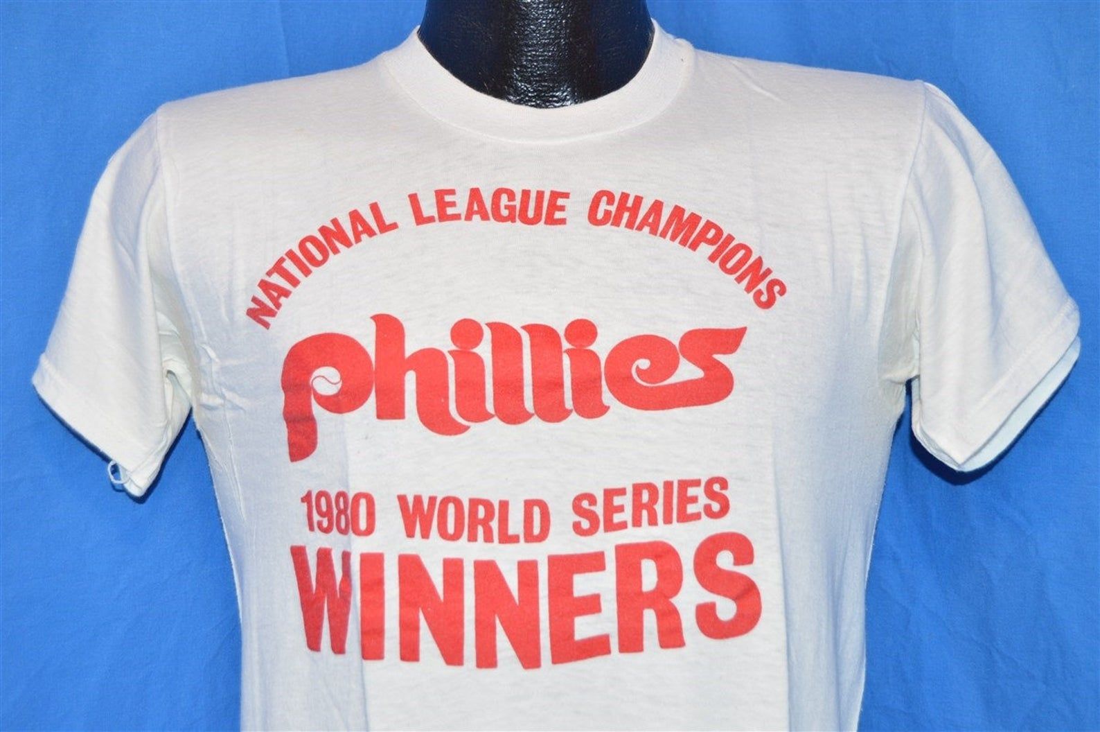 80S Philadelphia Phillies 1980 World Series Winners Vintage T-Shirt