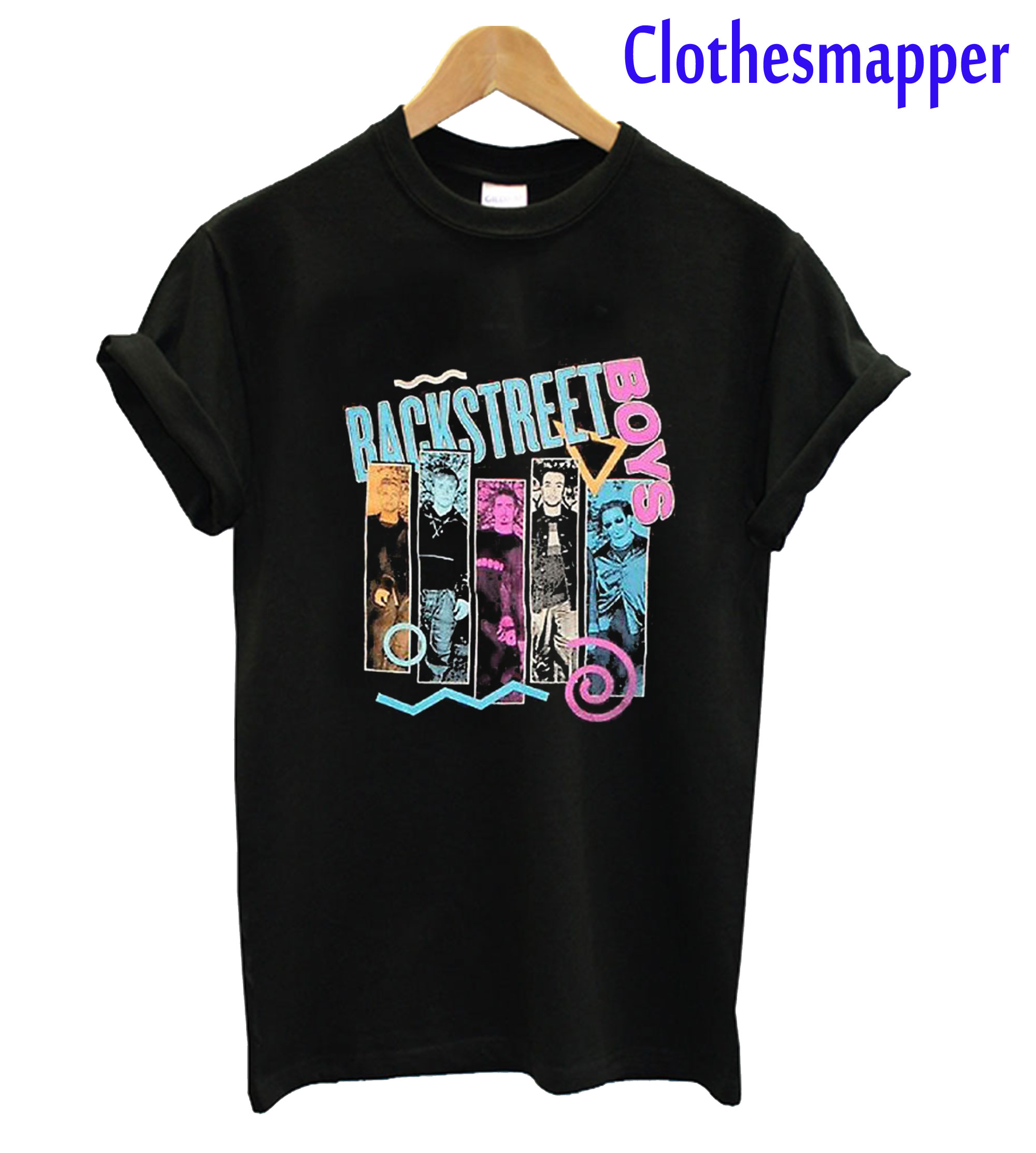 Backstreet Boys 90S Bar T-Shirt