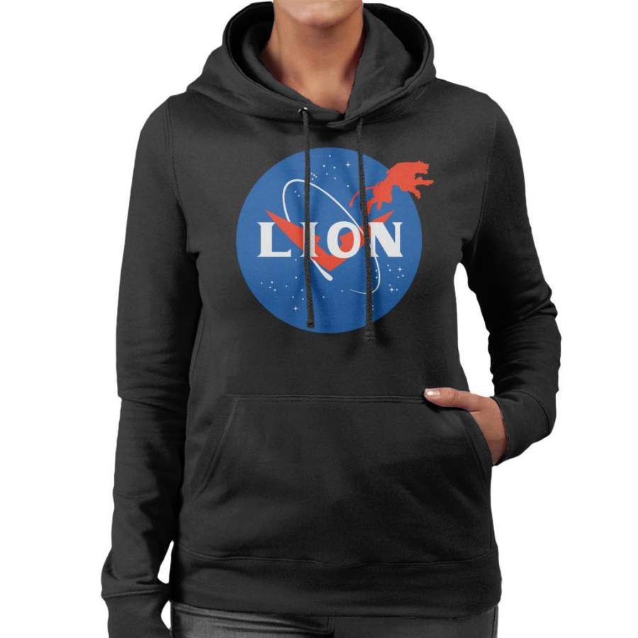 Voltron X Paladin Aeronautics Lion Nasa Logo Women’s Hooded Sweatshirt