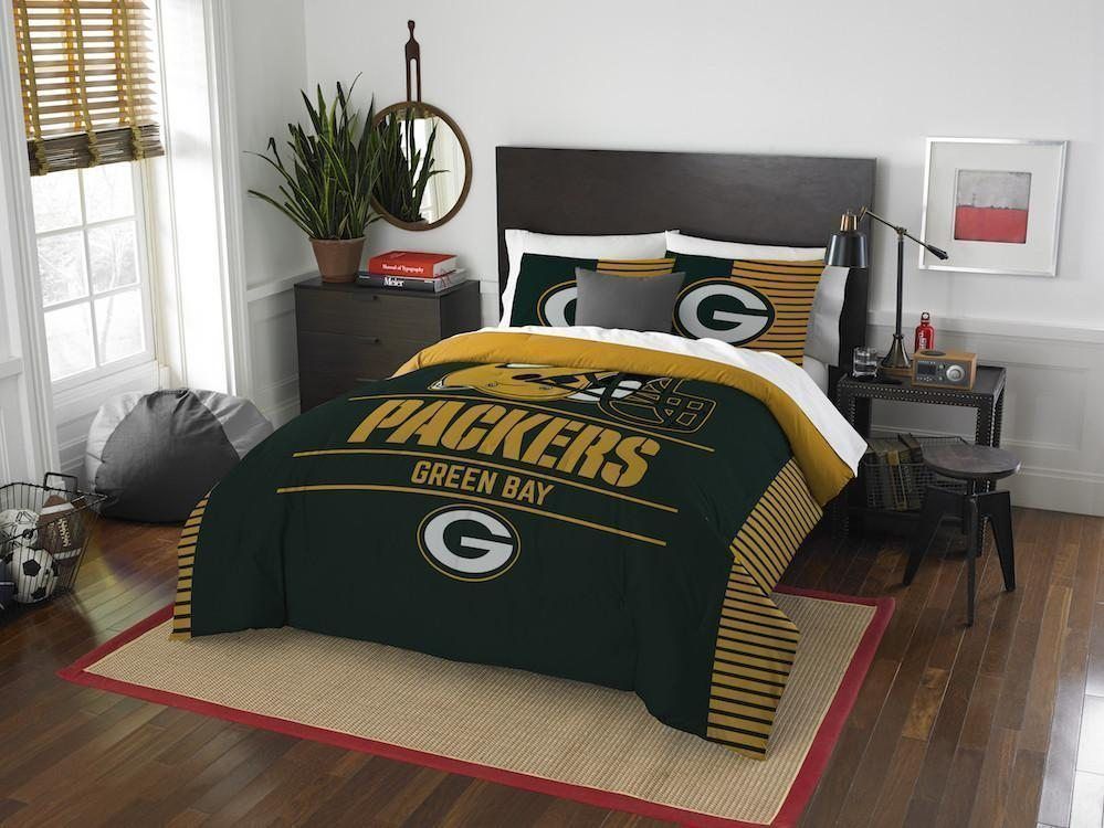 Green Bay Packers Bedding Set (Duvet Cover & Pillow Cases)