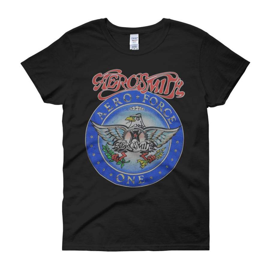 Wayne’S World Garth Aerosmith Women’S T Shirt