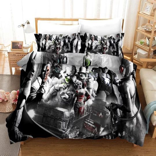 Batman 6 Duvet Quilt Bedding Set