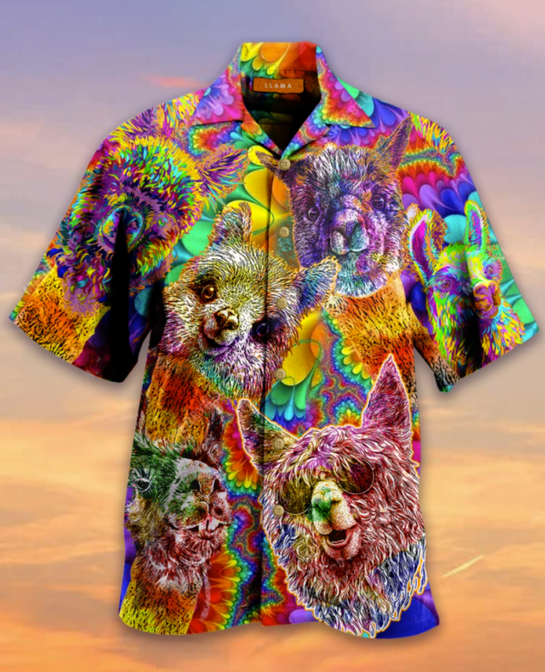 Llama Hawaii Shirt Ha88866