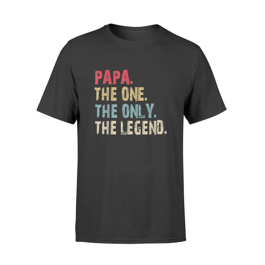 4th of July PAPA The One The Only The Legend T-shirt – Standard T-shirt